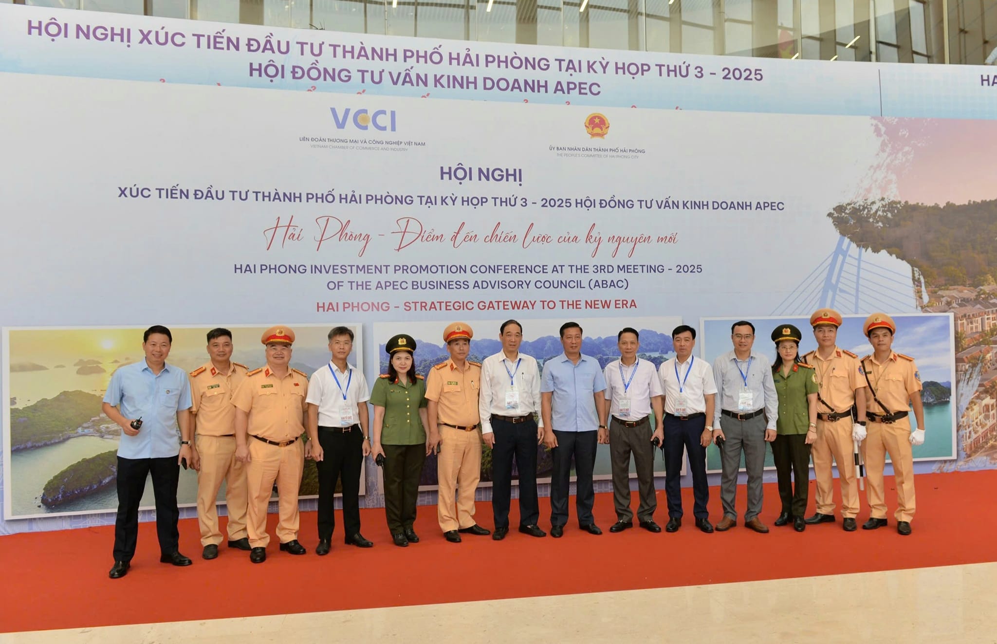 Phối hợp bảo vệ tuyệt đối an ninh, an toàn Hội nghị xúc tiến đầu tư thành phố Hải Phòng năm 2025